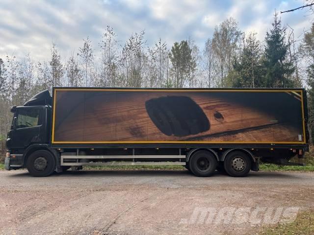 Scania P 230 Bakwagens met gesloten opbouw