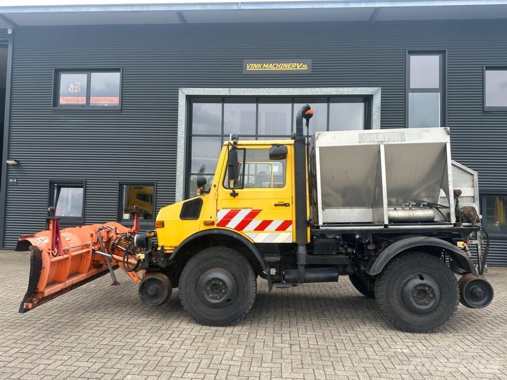 Unimog U1400 Rail Zand- en zoutstrooimachines