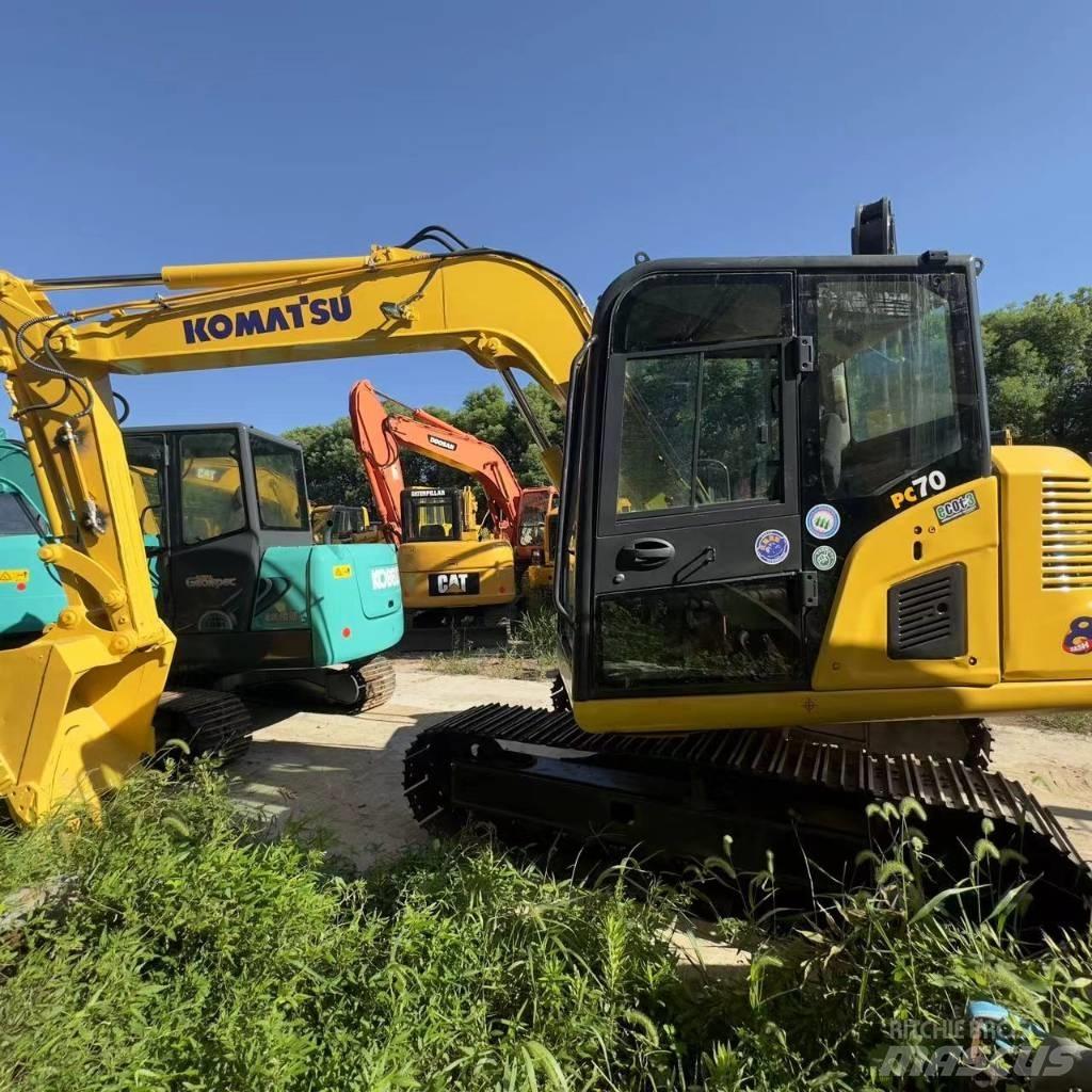 Komatsu PC 70 Rupsgraafmachines