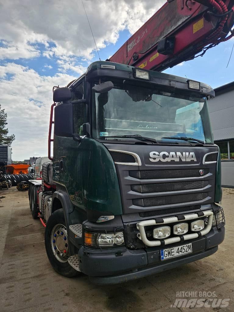 Scania R 560 Hout-Bakwagens