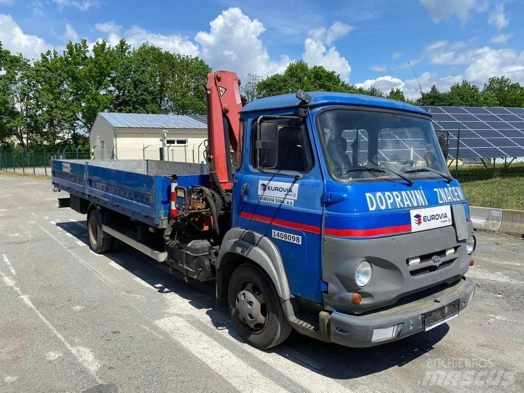 Avia A75-EL Platte bakwagens