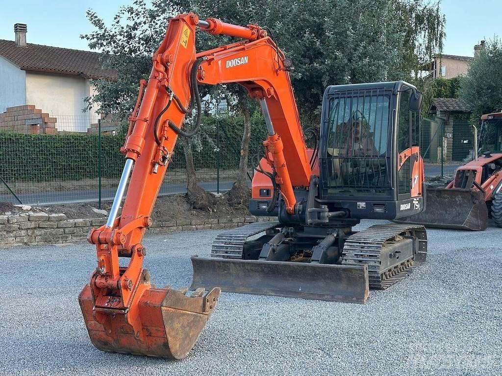 Doosan SOLAR 75V Midigraafmachines 7t - 12t