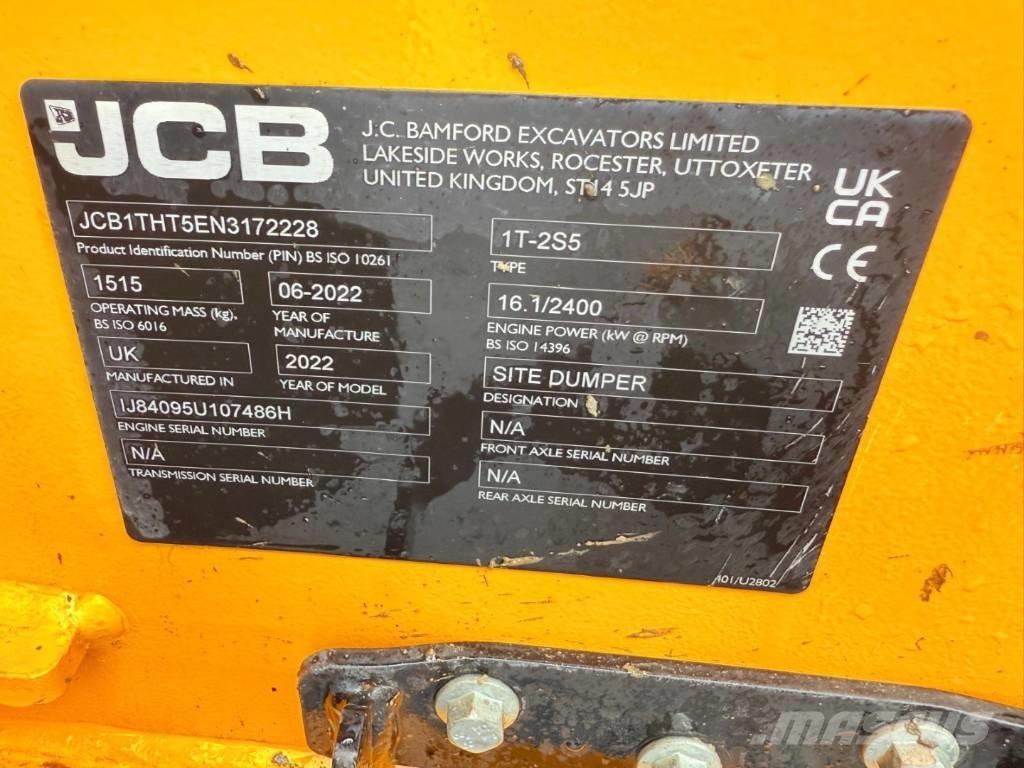JCB 1 T-2S5 Mini Dumpers