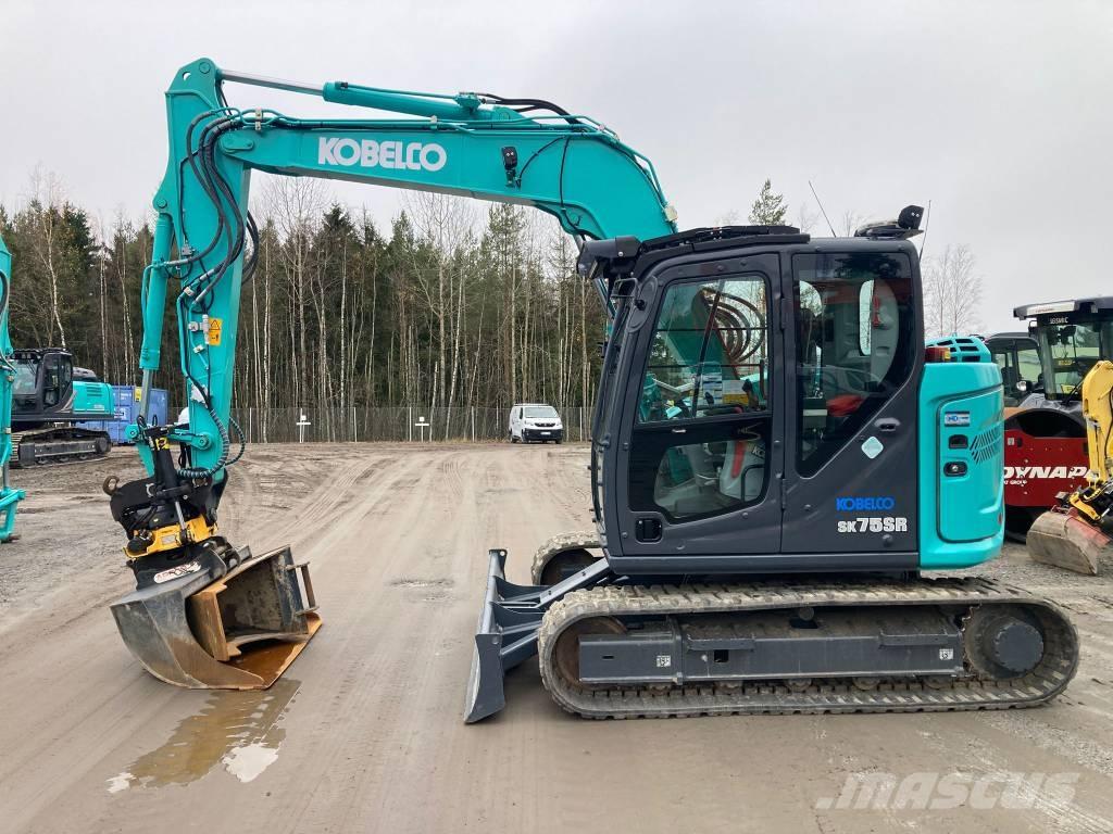 Kobelco SK 75 SR-7 Midigraafmachines 7t - 12t