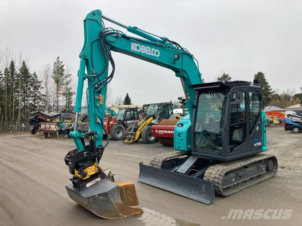 Kobelco SK 75 SR-7 Midigraafmachines 7t - 12t