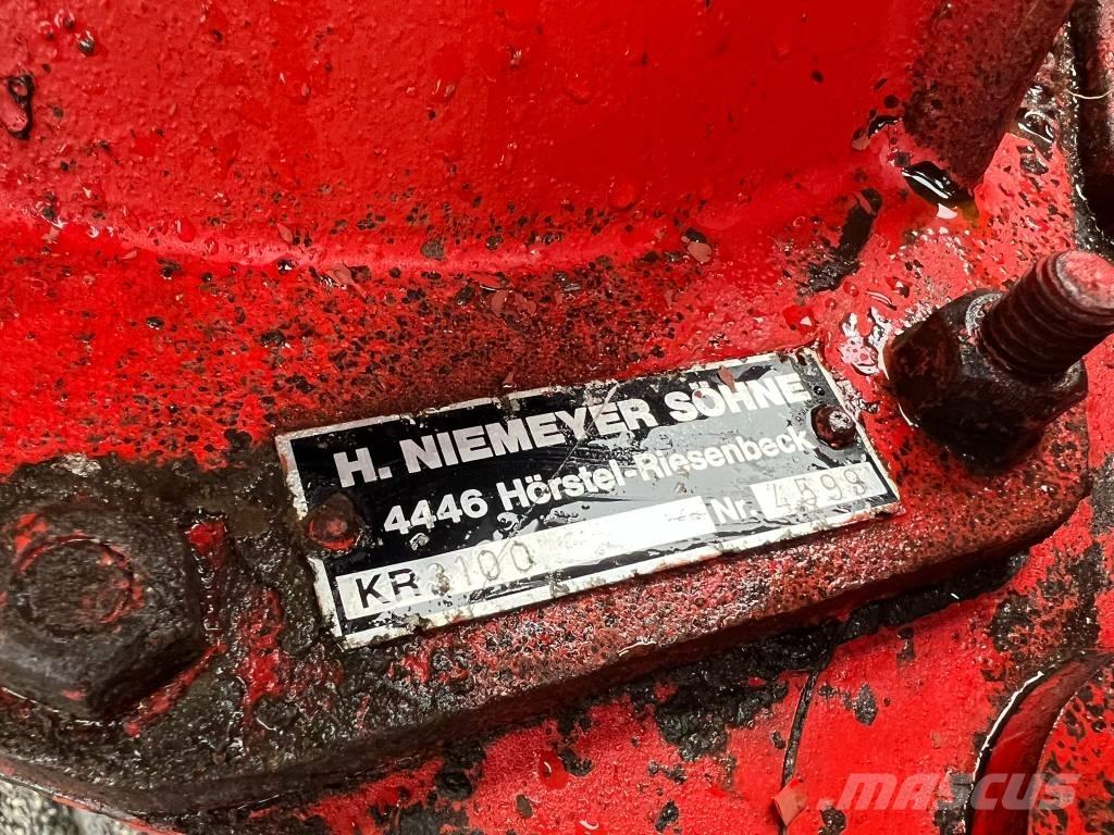 Niemeyer KR 3100 Rotorkopeggen / rototillers