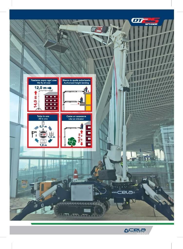 Cela Crawler DT25 Telescoophoogwerkers