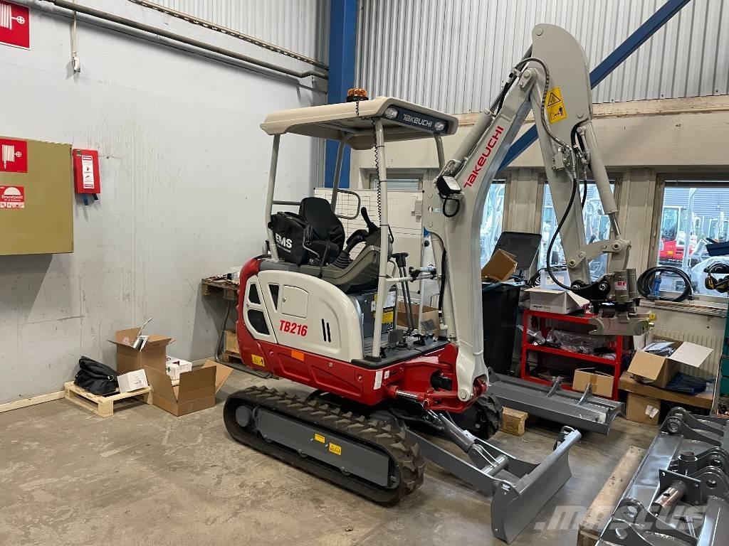Takeuchi TB 216 Minigraafmachines < 7t