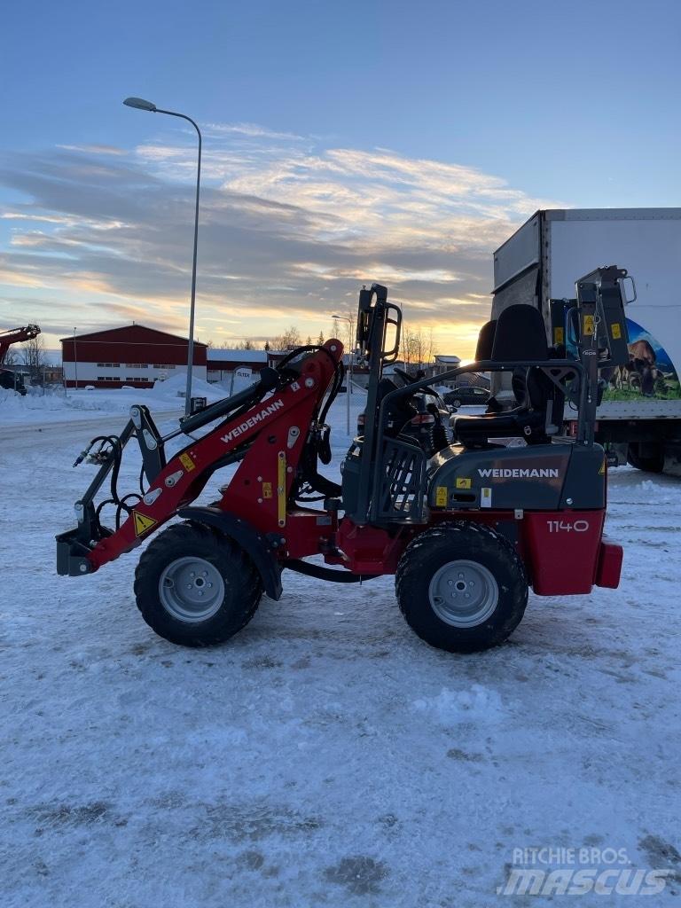 Weidemann 1140 Knik- en schrankladers