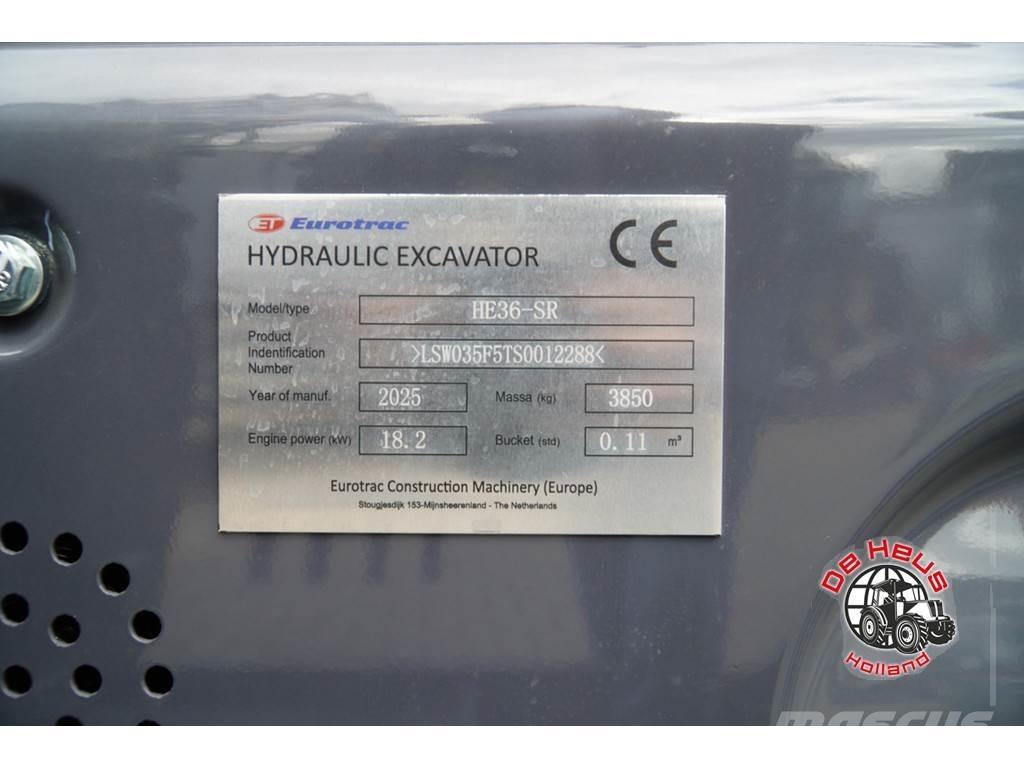 Eurotrac HE36SR Speciale Graafmachines