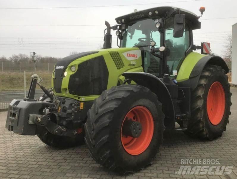 CLAAS AXION 850 Tractoren