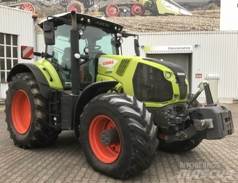 CLAAS AXION 850 Tractoren