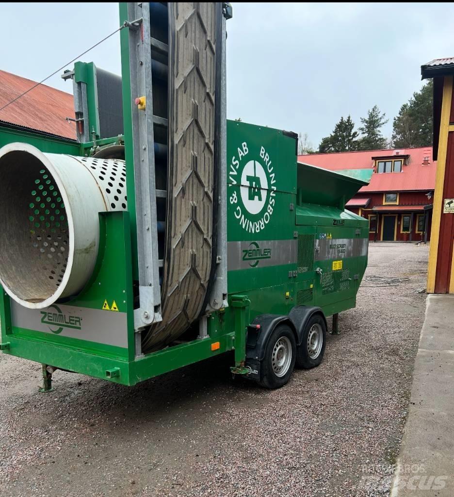 Zemmler MS 1600 Mobiele zeefinstallaties
