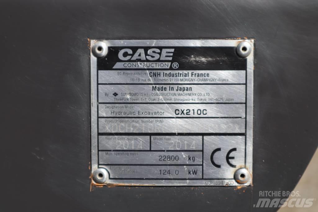 CASE CX210C Rupsgraafmachines