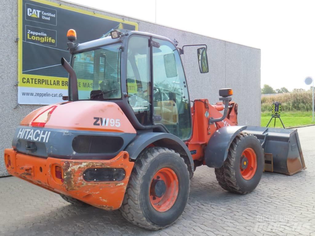 Hitachi ZX 95 Wielladers