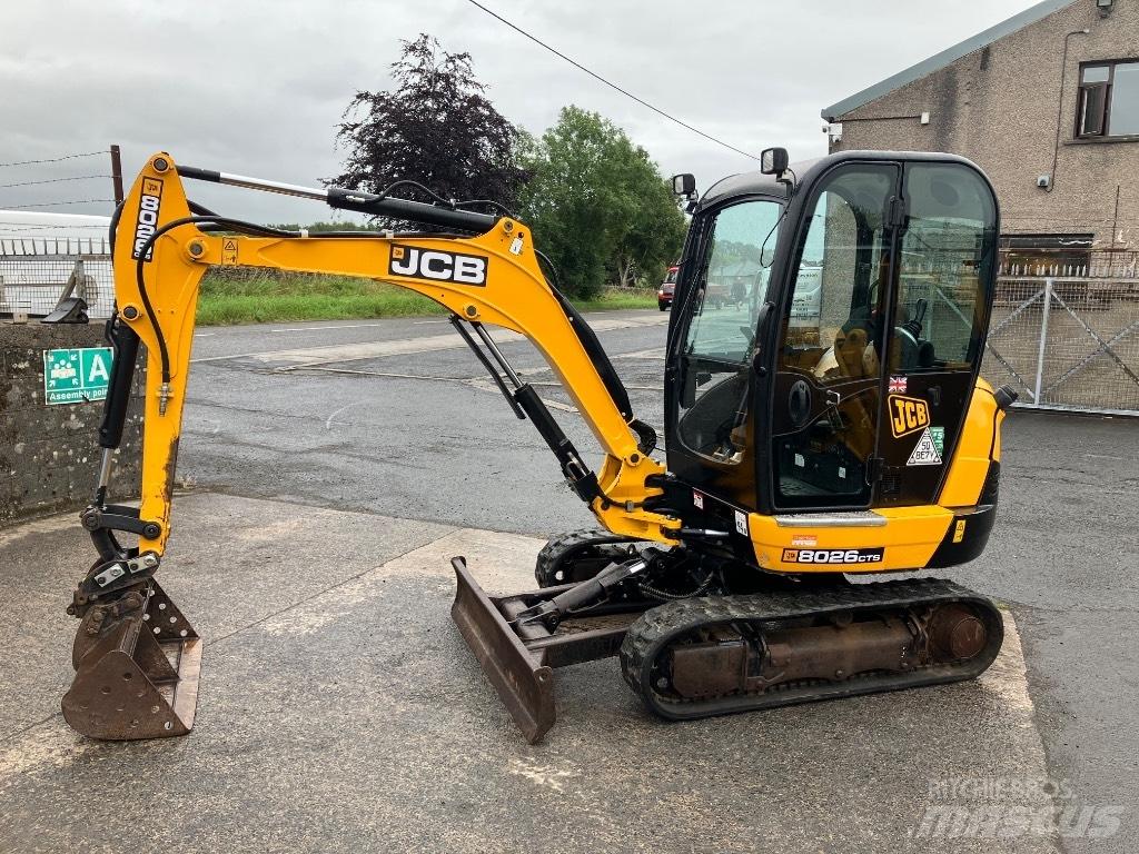 JCB 8026 CTS Minigraafmachines < 7t