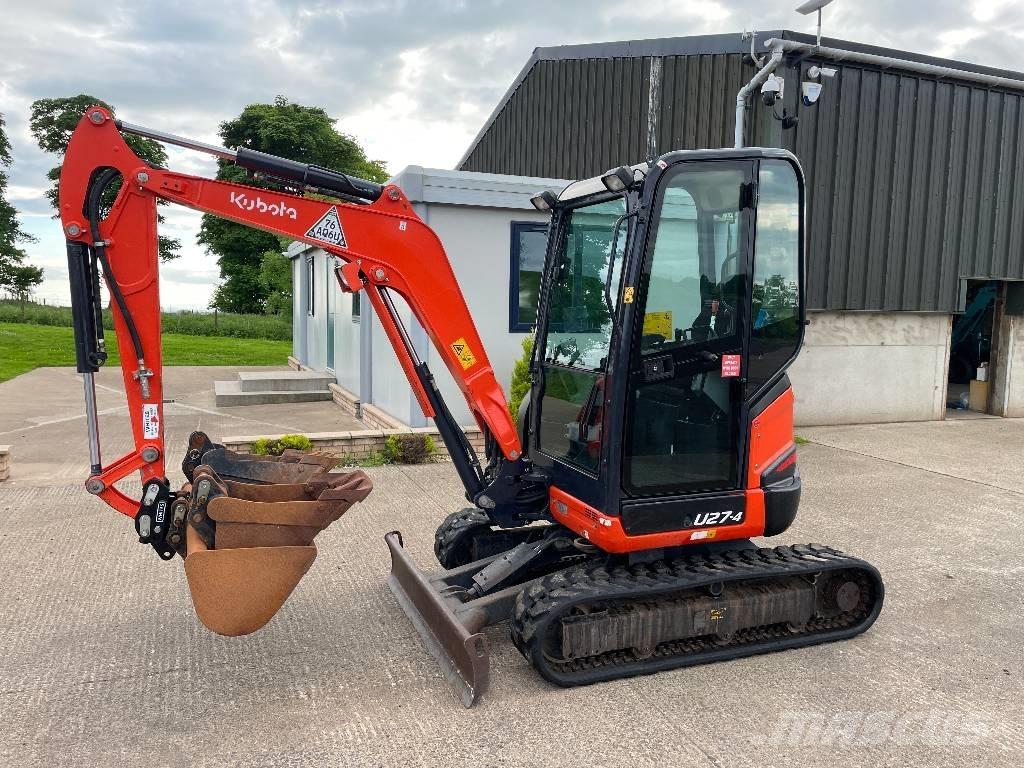 Kubota U 27-4 Minigraafmachines < 7t