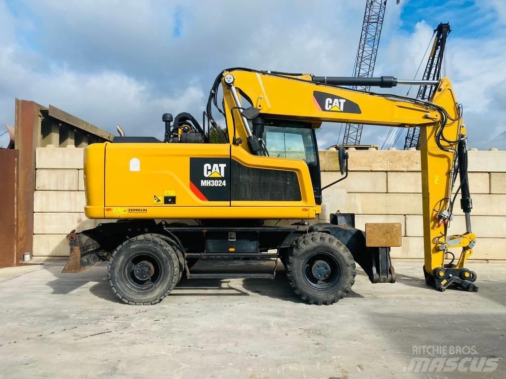 CAT mh3024 Wielgraafmachines
