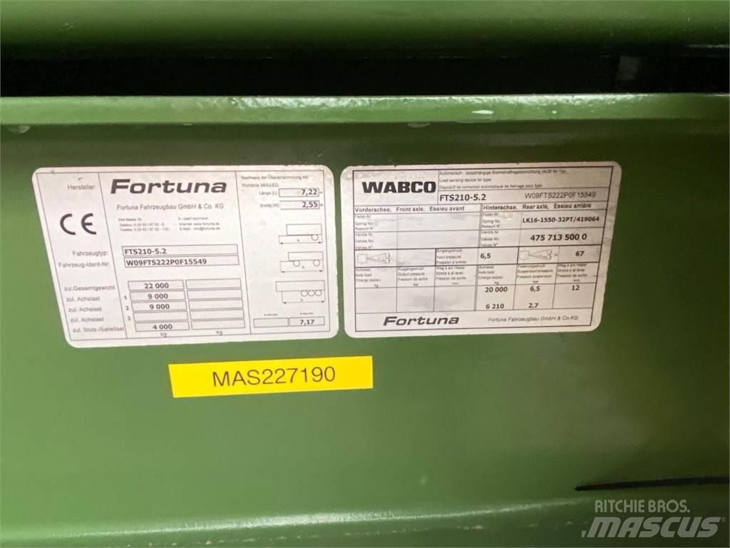Fortuna FTS 210 Kipperaanhangers