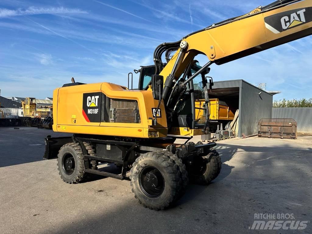 CAT M 318 F Wielgraafmachines