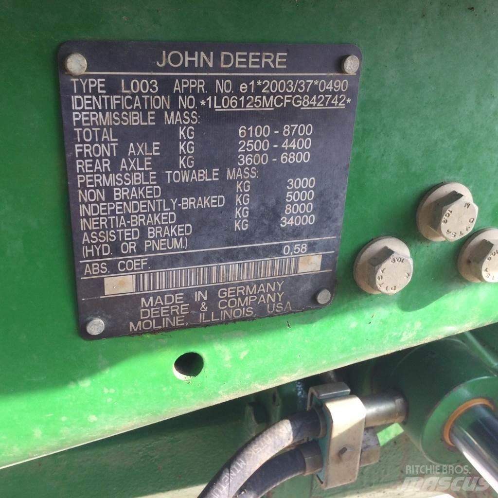 John Deere 6125M Tractoren