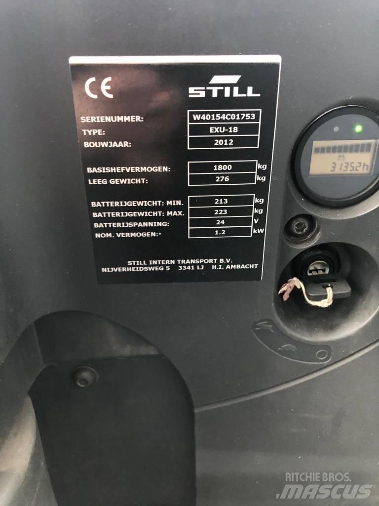 Still EXU 18 Electro-pallettrucks