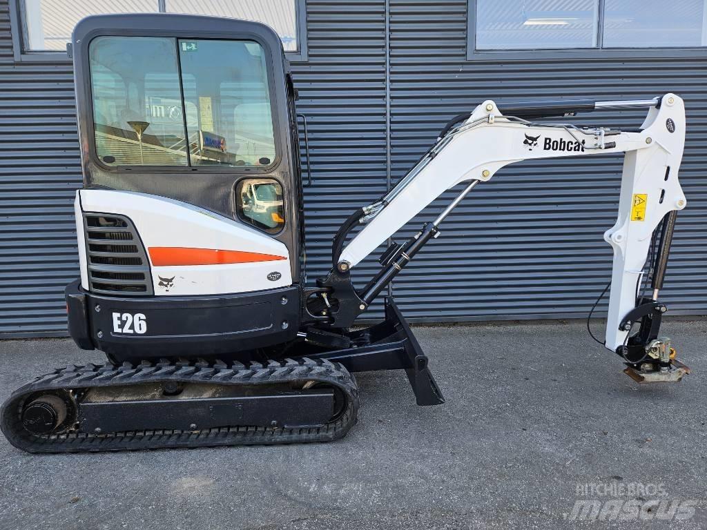 Bobcat e26 Minigraafmachines < 7t