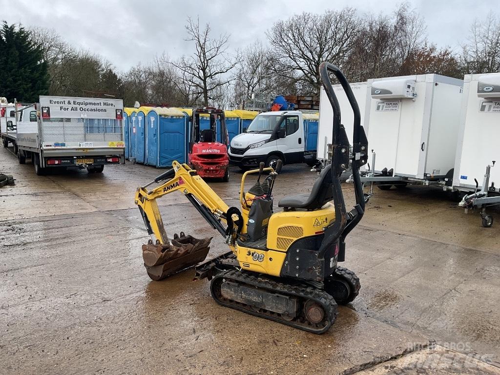 Yanmar SV08 Minigraafmachines < 7t