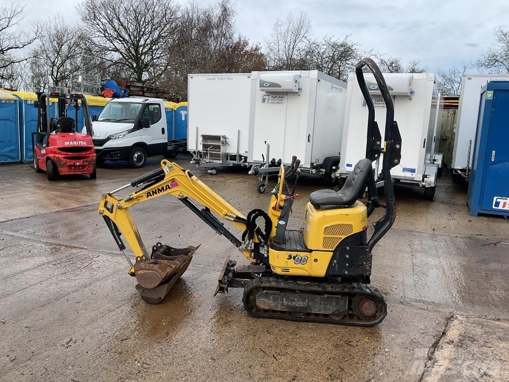 Yanmar SV08 Minigraafmachines < 7t