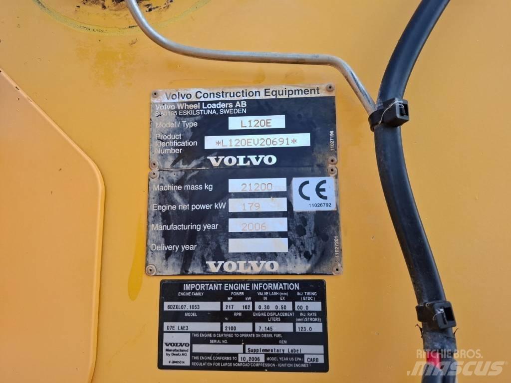 Volvo L 120 E Wielladers