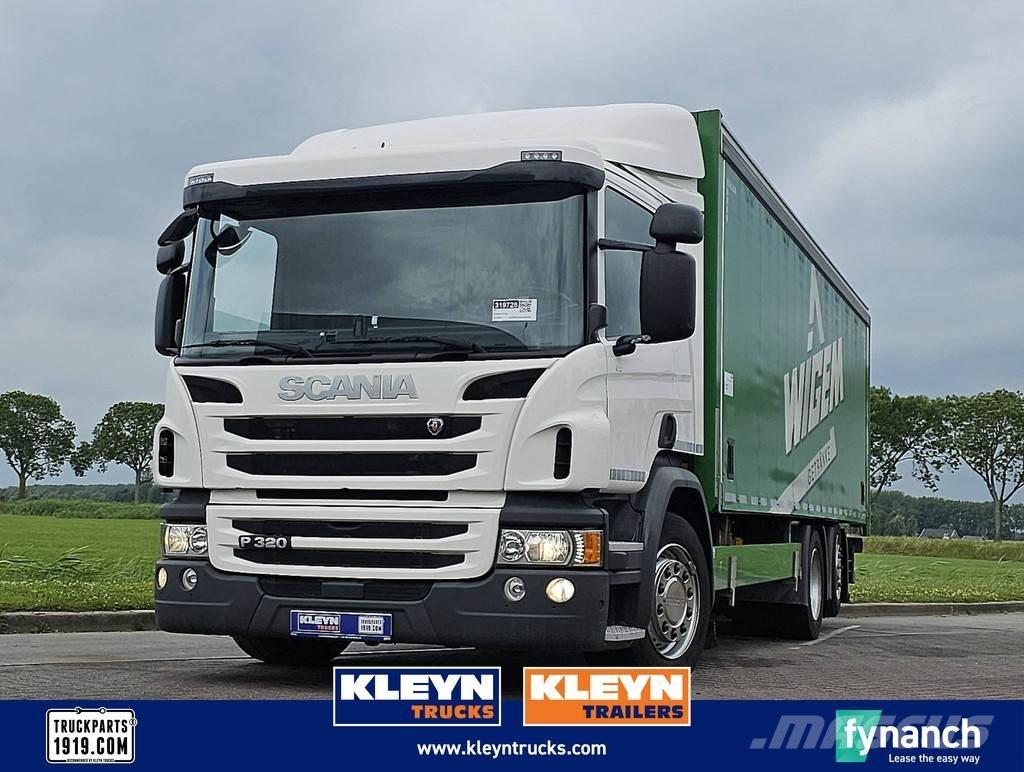 Scania P320 6x2*4 Schuifzeilopbouw
