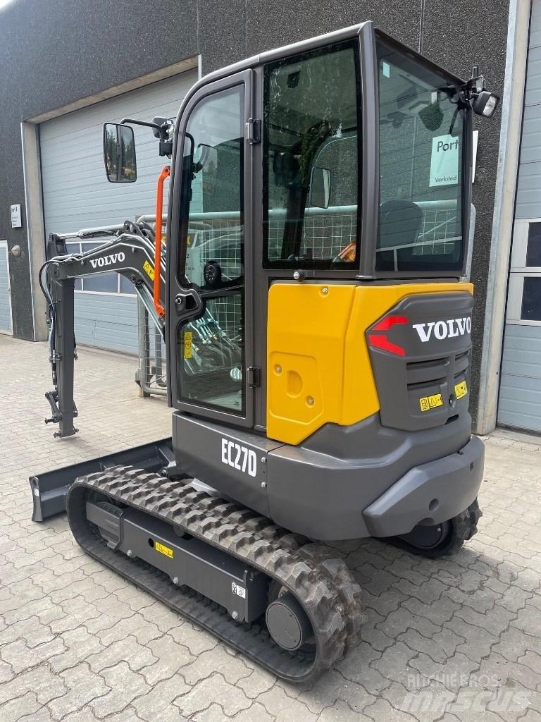 Volvo EC27D Minigraafmachines < 7t