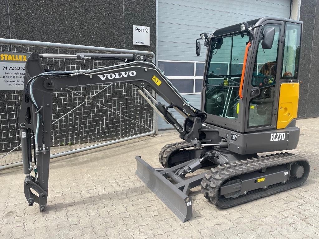 Volvo EC27D Minigraafmachines < 7t
