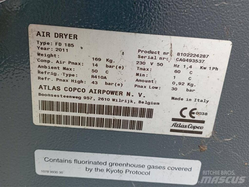 Atlas Copco FD185 Persluchtdrogers