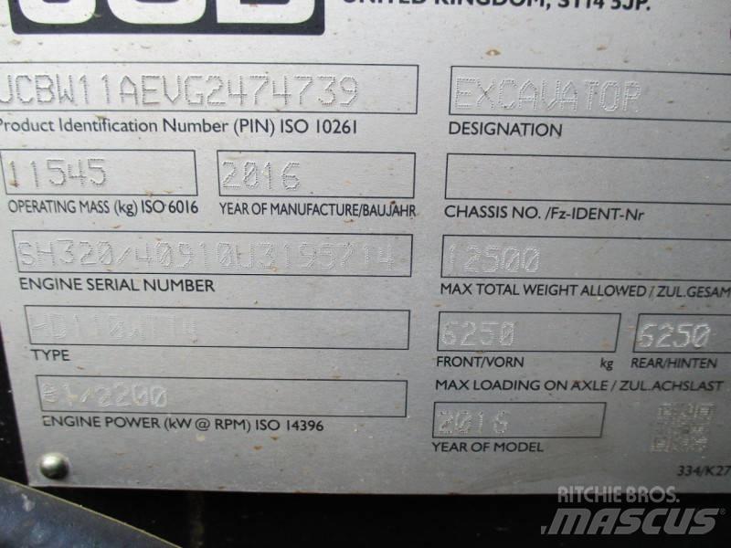 JCB HD110W Wielgraafmachines