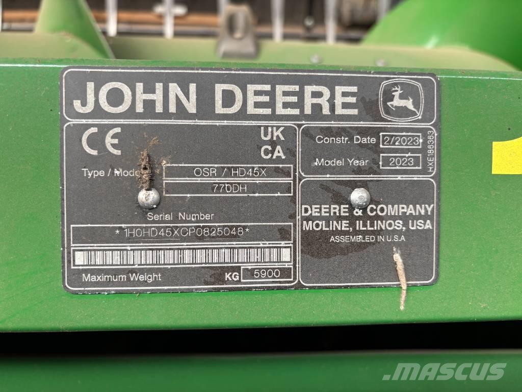 John Deere X9 1000 Maaidorsmachines