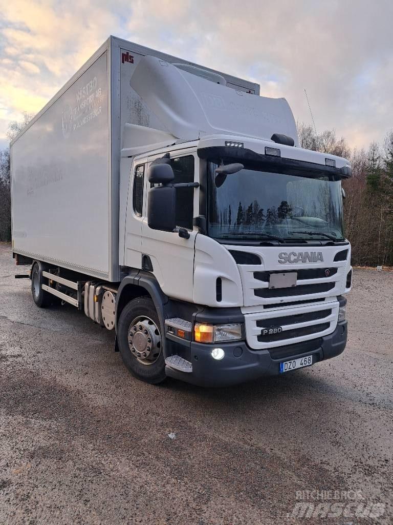 Scania P 280 Bakwagens met gesloten opbouw