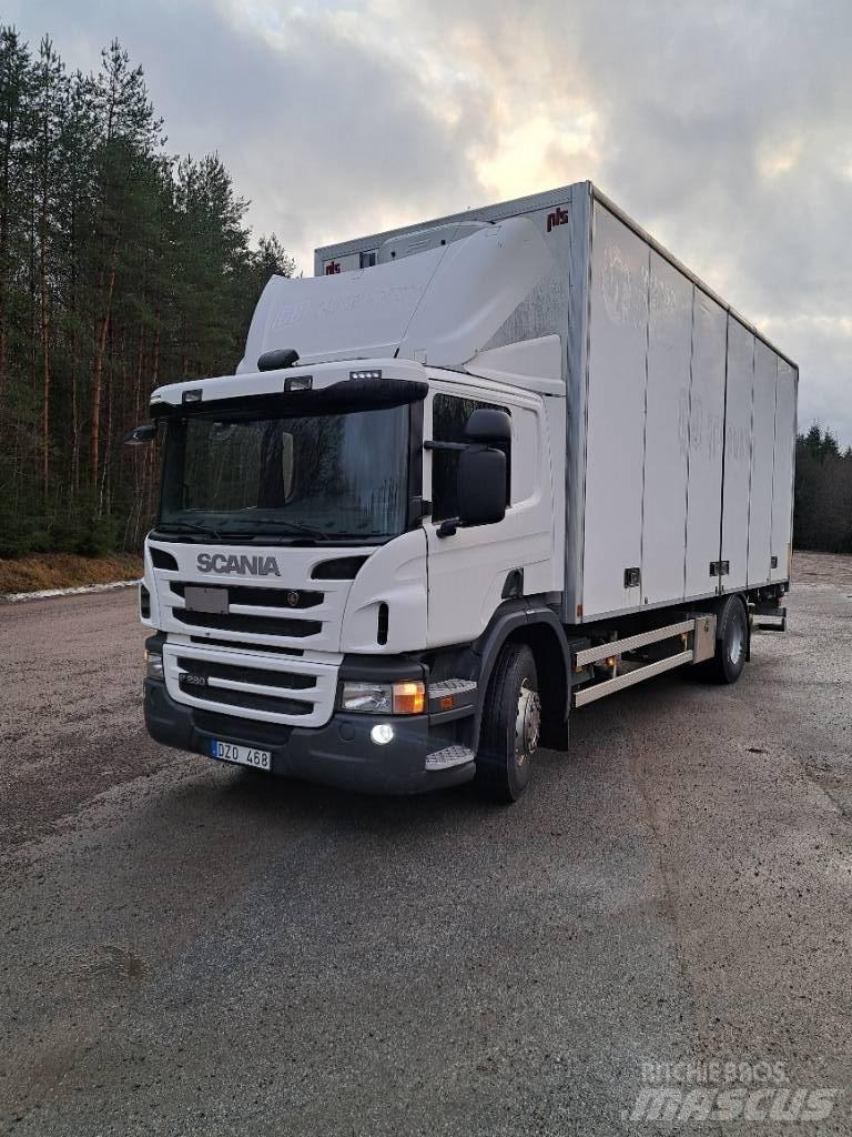 Scania P 280 Bakwagens met gesloten opbouw