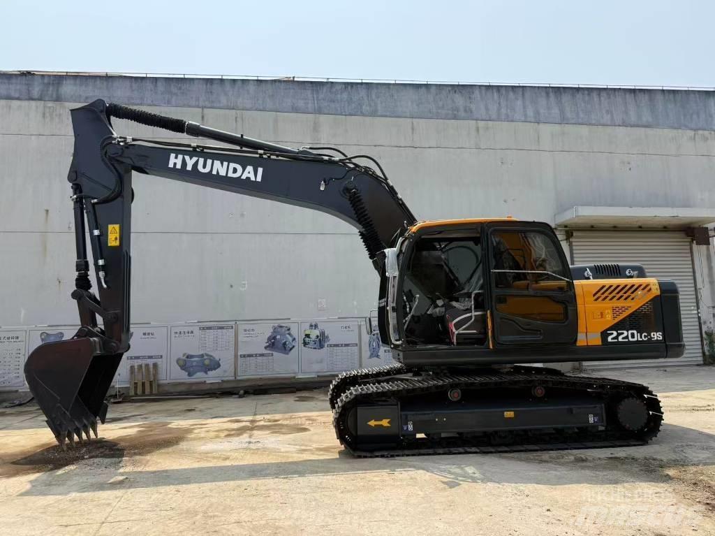 Hyundai R220LC-9S Midigraafmachines 7t - 12t