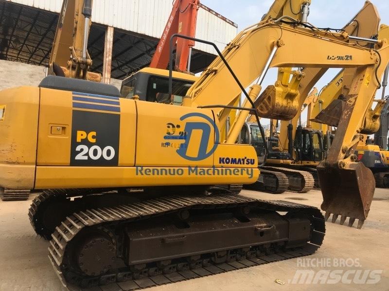 Komatsu PC200-7 Rupsgraafmachines