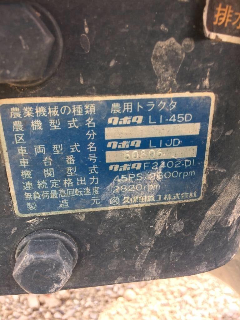 Kubota L1-45 Tractoren