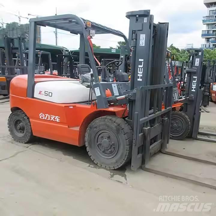 Heli K50 Reachtruck voor hoog niveau