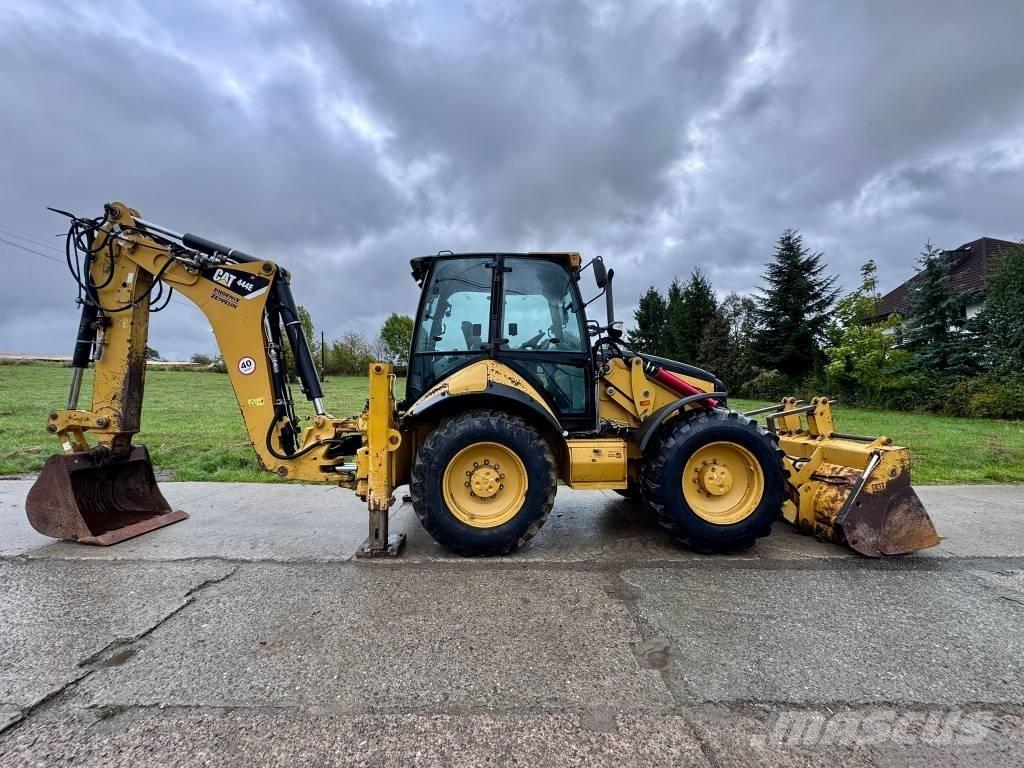 CAT 444 E Graaf-laadcombinaties