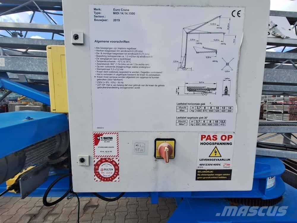 Midi LT 14.14 RD-XP Snelmontage kranen