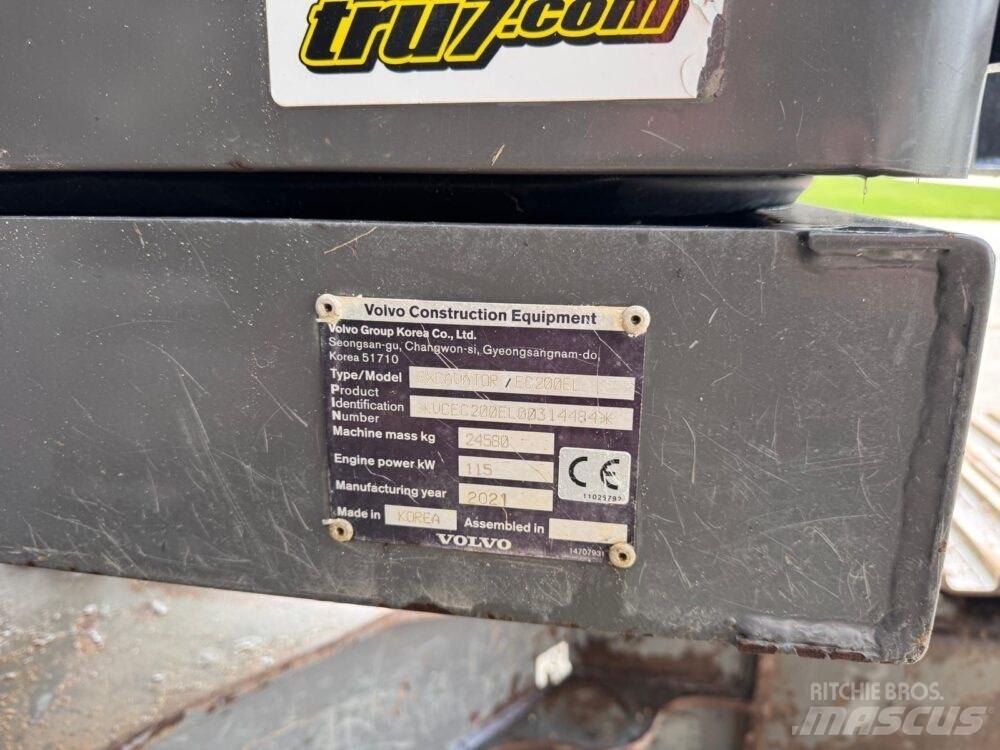 Volvo EC200EL Rupsgraafmachines