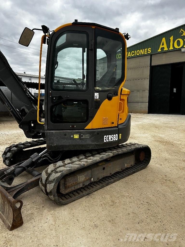 Volvo ECR 58 D Minigraafmachines < 7t