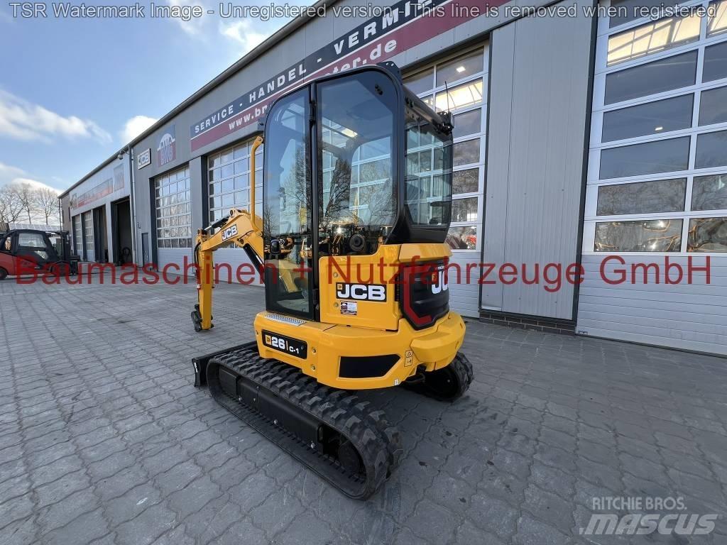 JCB 26C -werkneu- Minigraafmachines < 7t