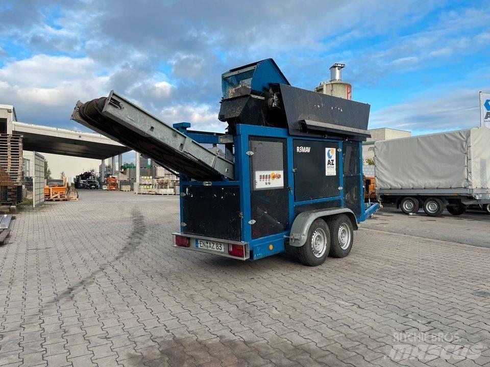 Remav RS 1500 Mobiele zeefinstallaties