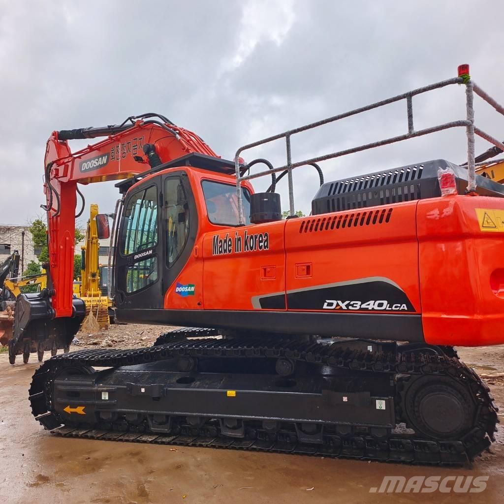 Doosan DX 340 LC Rupsgraafmachines