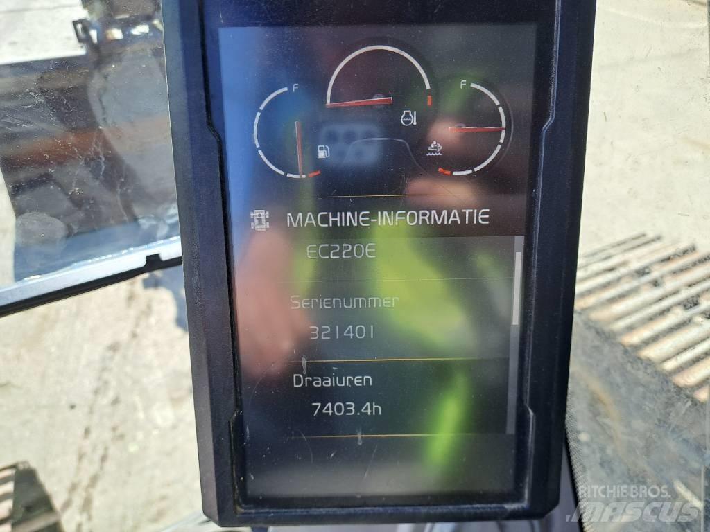 Volvo EC220EL Rupsgraafmachines